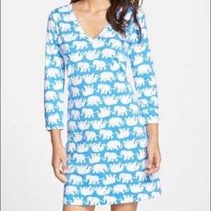 Lilly Pulitzer tshirt dress tusk in sun size XS
